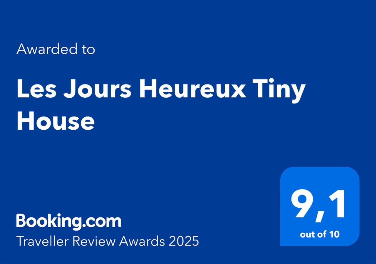Tiny House Les Jours Heureux Sejour Nature Pres De Dinant Et Des Lacs De L Eau D Heure Villers-le-Gambon Екстериор снимка